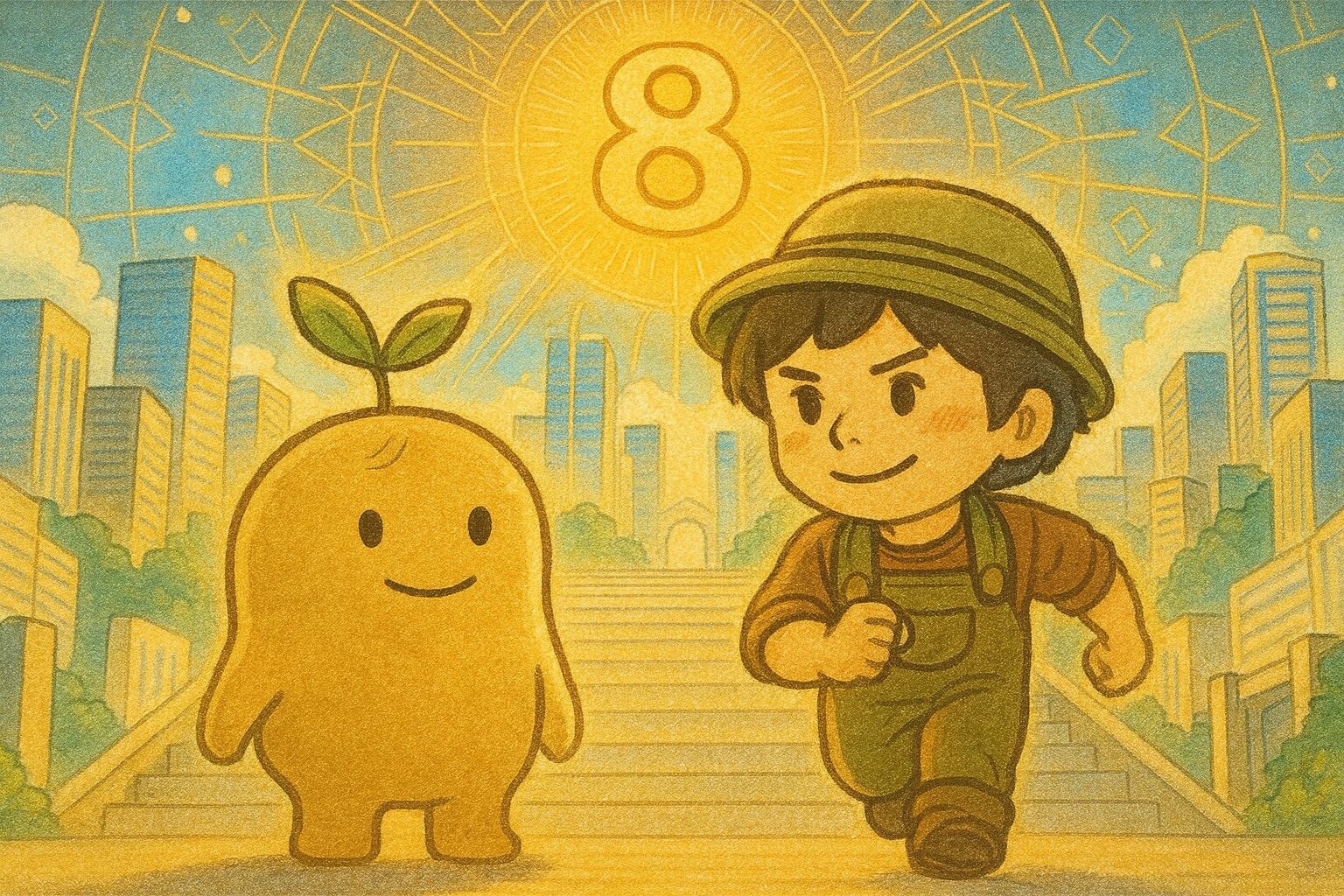 【数秘8 × ISLA-Q 名脇役】の性格・強み・才能の活かし方を徹底解説｜その冷静な分析力、主役を輝かせる「最高のパス」ではありませんか？