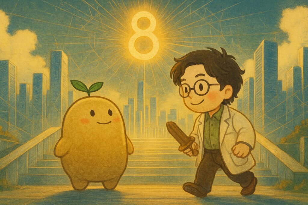 【数秘8 × ISTA-Q 理解者】の性格・強み・才能の活かし方を徹底解説｜その静かな洞察力、「場の本音」を読み解き成功へ導く力ではありませんか？