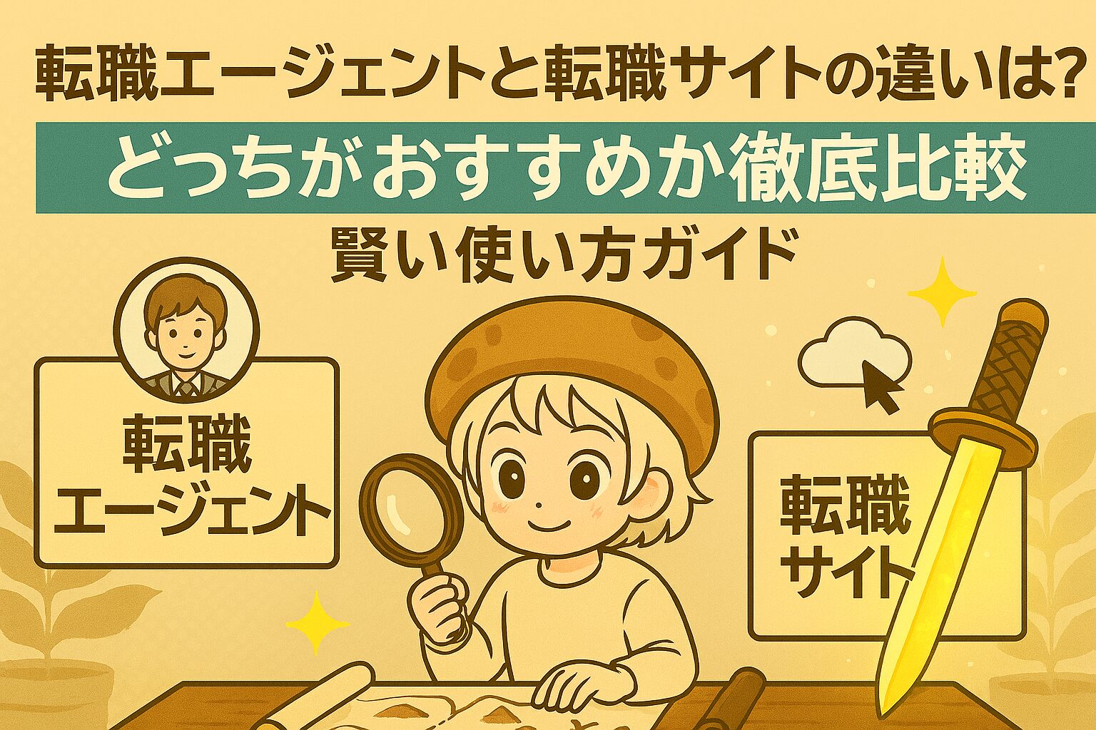 転職エージェントと転職サイトの違いは？どっちがおすすめか徹底比較｜賢い使い方ガイド