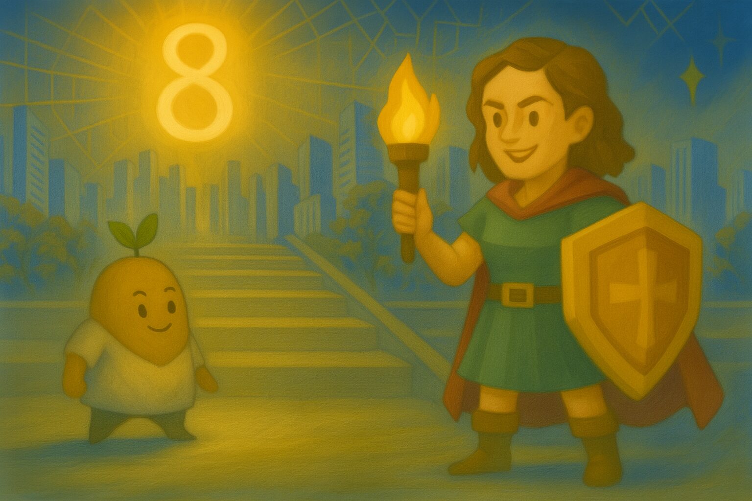 【数秘8 × BRLA-Q 信念の守り人】の性格・強み・才能の活かし方を徹底解説｜その穏やかな表情の下に、決して譲れない正義がありませんか？