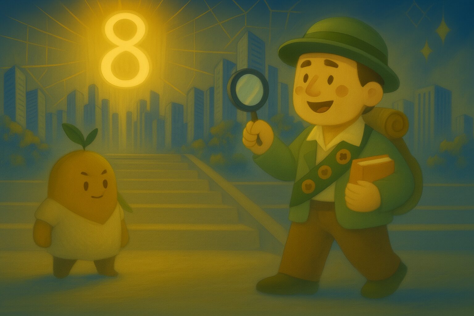 【数秘8 × BDLF-Q 好事家】の性格・強み・才能の活かし方を徹底解説｜その瞳、世界の“面白い”を全て見つけ出そうとしていませんか？