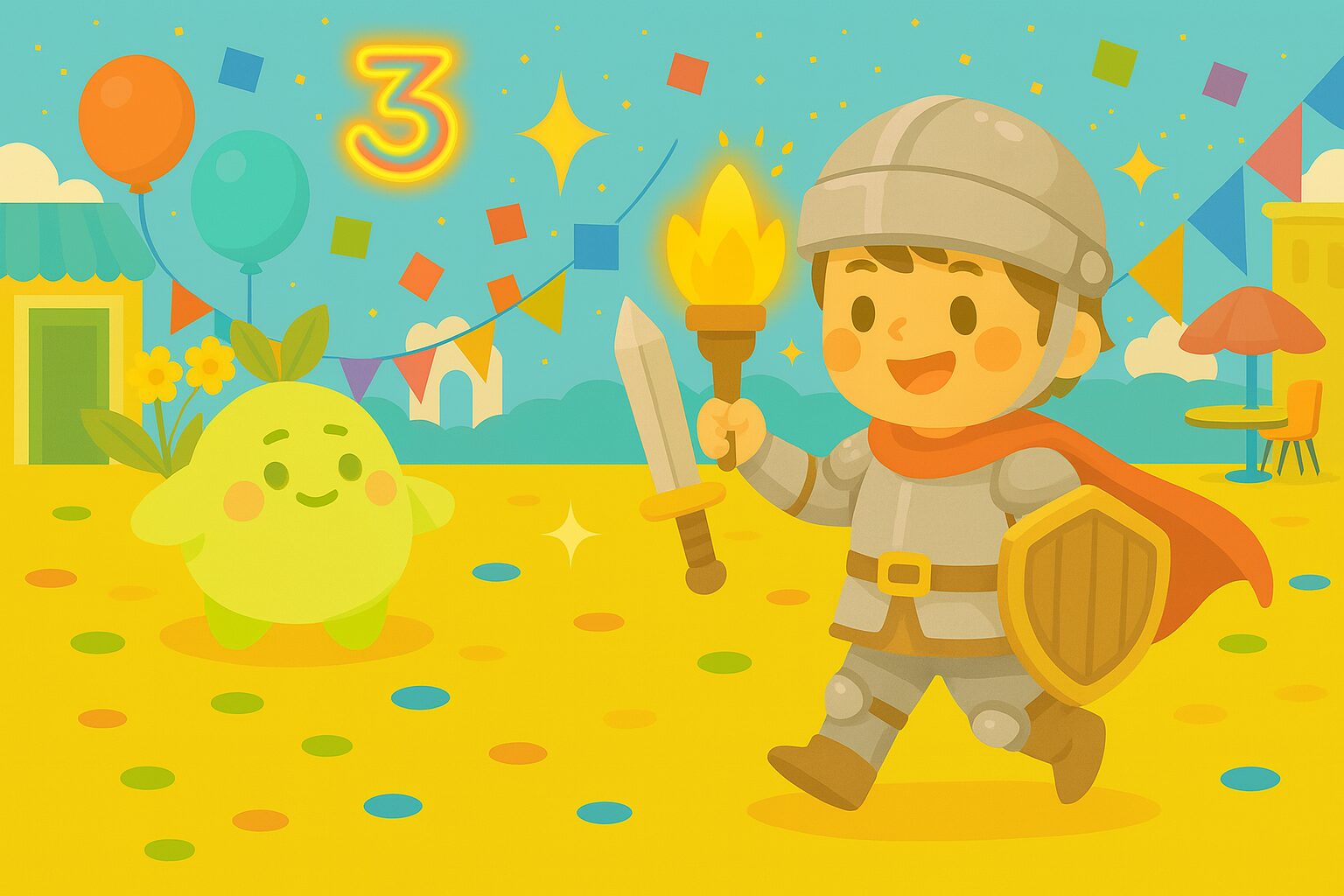 【数秘3 × BSLA-H 騎士】の性格・強み・才能の活かし方を徹底解説｜その笑顔、チームを守るための盾になる