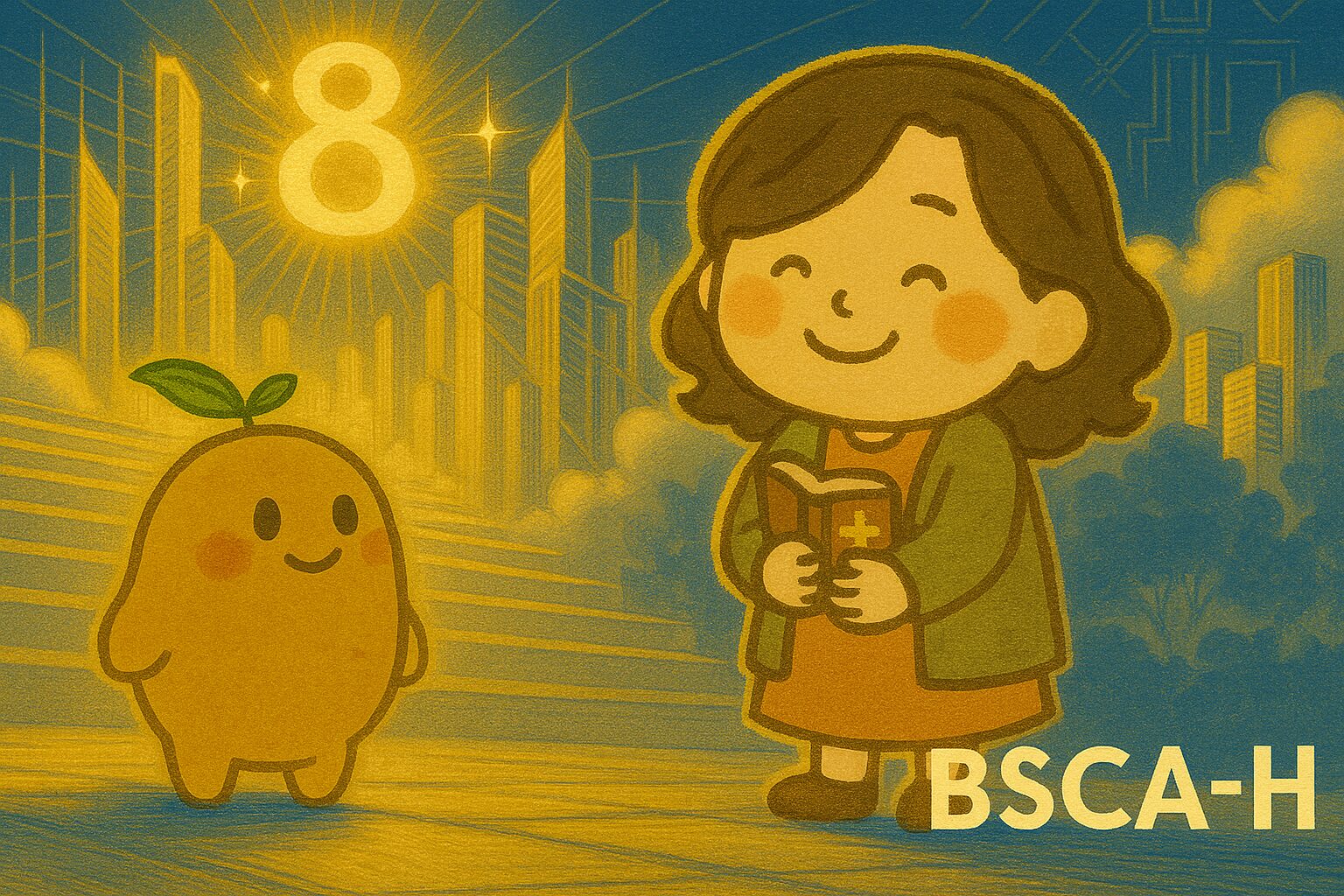 【数秘8 × BSCA-H 抱擁者】の性格・強み・才能の活かし方を徹底解説|皆の「心の故郷」であるあなた。変わらないことを守るあまり、変化が怖くなっていませんか?