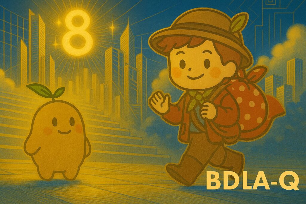 【数秘8 × BDLA-Q 風来坊】の性格・強み・才能の活かし方を徹底解説｜自由な旅人のあなた。仲間を想う優しさが、次の挑戦への足枷になっていませんか？
