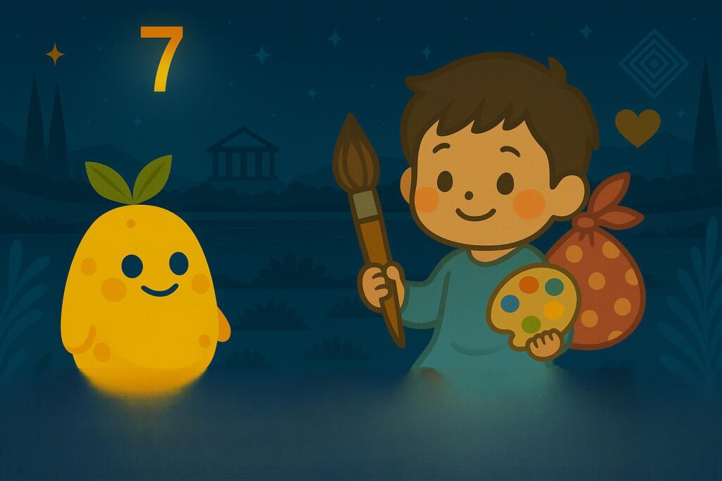 【数秘7 × IDCA-Q 表現者】の性格・強み・才能の活かし方を徹底解説｜あなたの作品は、言葉以上に雄弁に、世界と対話するのでは？