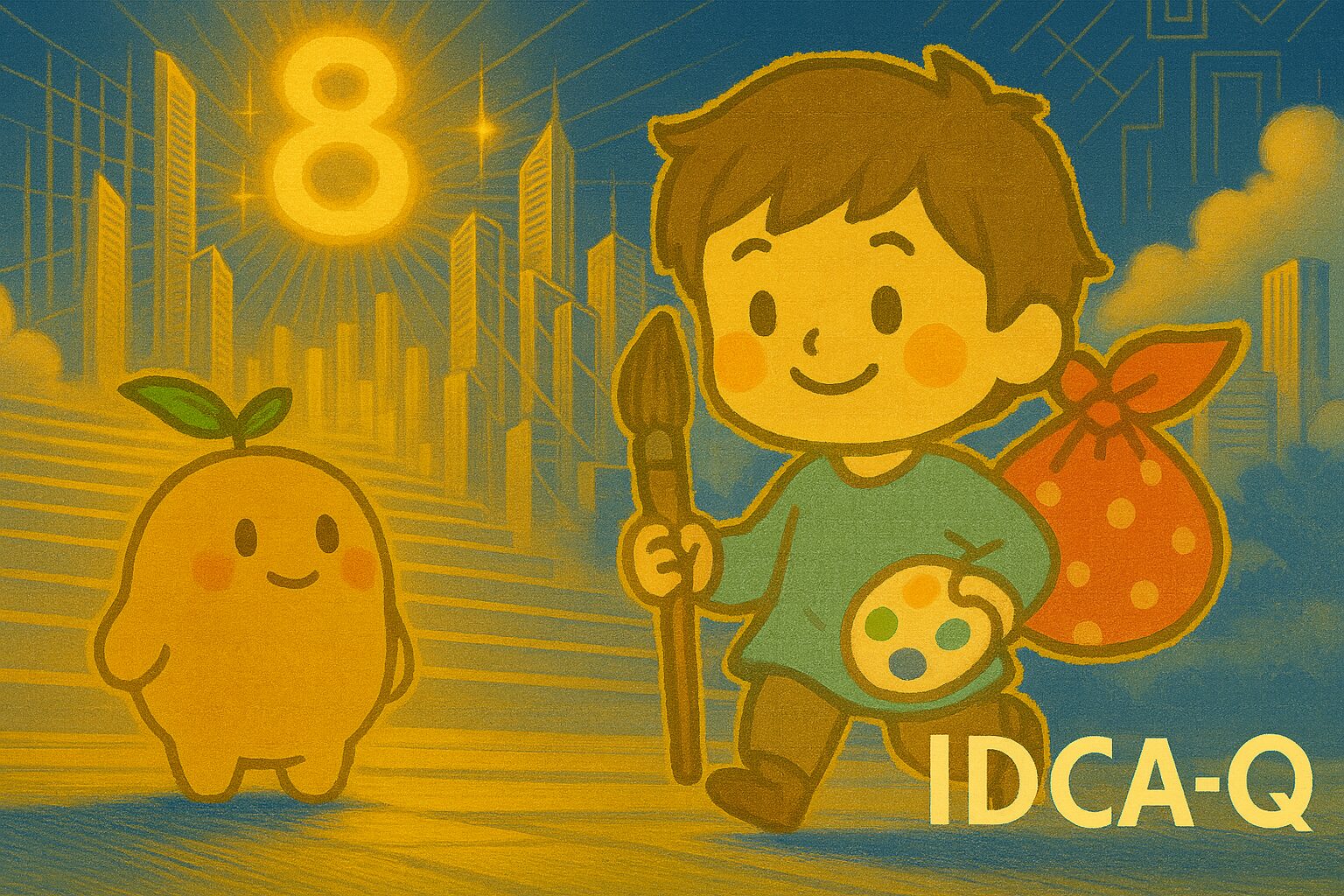 【数秘8 × IDCA-Q 表現者】の性格・強み・才能の活かし方を徹底解説｜その作品に込めた想い、言葉足らずで誤解されると不安になっていませんか？