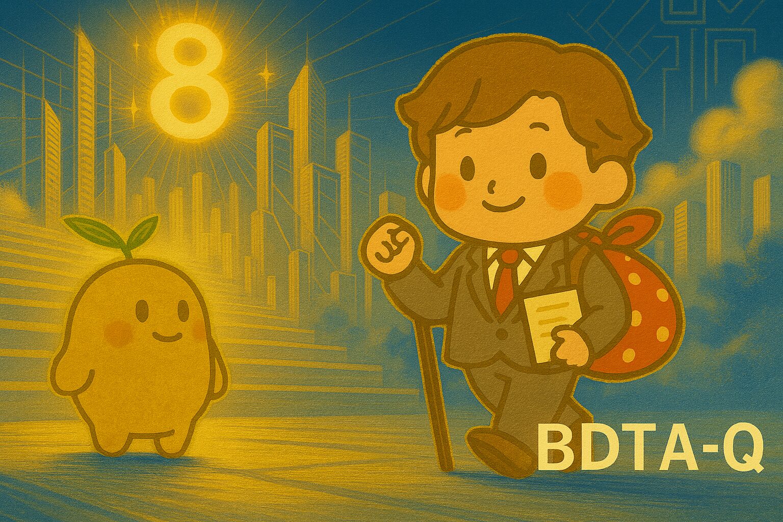 【数秘8 × BDTA-Q 実務家】の性格・強み・才能の活かし方を徹底解説｜その完璧な計画、なぜ会議で言えずに終わるのですか？