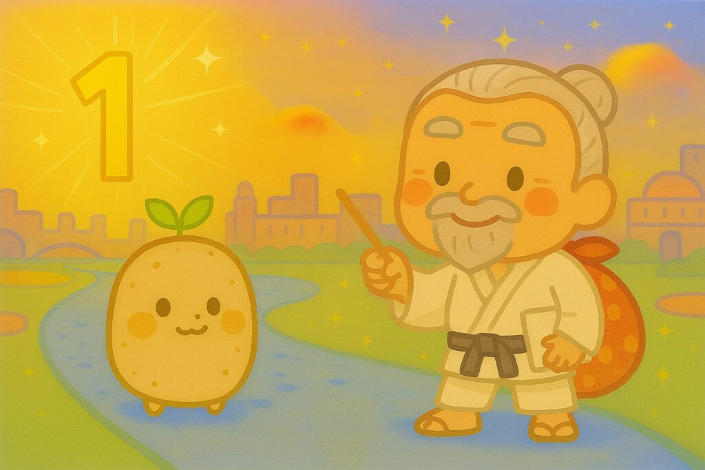 【数秘1 × BRCF-H 師範】の性格・強み・才能の活かし方を徹底解説｜その無口な背中は、最高の教科書だ。