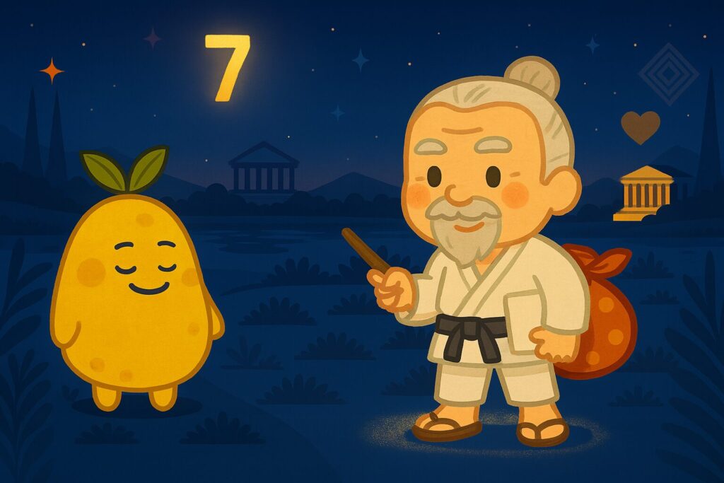 【数秘7 × BRCF-H 師範】の性格・強み・才能の活かし方を徹底解説｜その背中が示す『完璧』は、道を照らす光か、変化を拒む壁か？