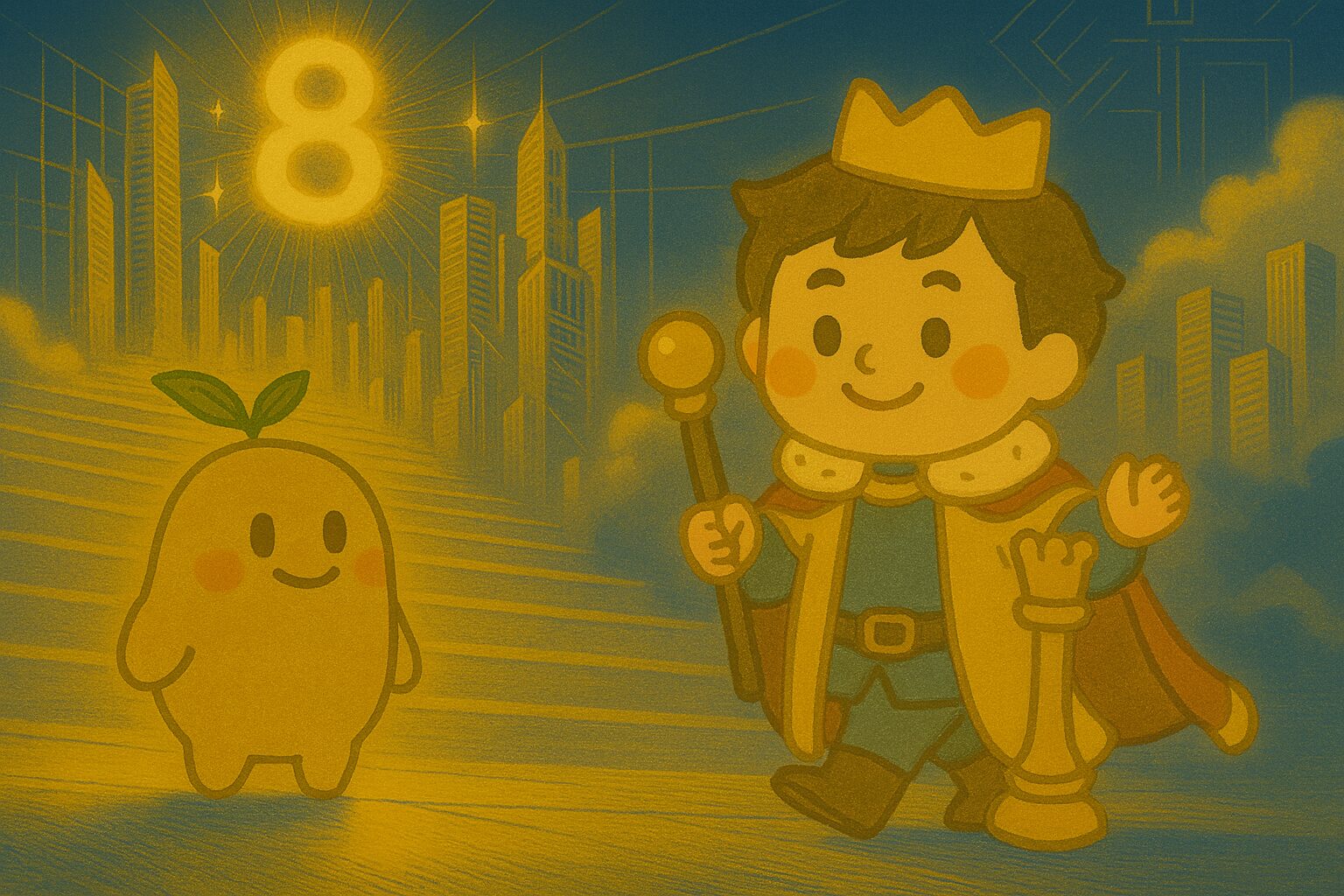 【数秘8 × BRLF-H 皇帝】の性格・強み・才能の活かし方を徹底解説|その完璧な法、なぜ人の心を置き去りにするのですか?