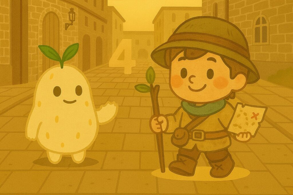 【数秘4 × BSCF-Q 冒険家】の性格・強み・才能の活かし方を徹底解説｜その慎重さ、未知の地図を描くための才能です