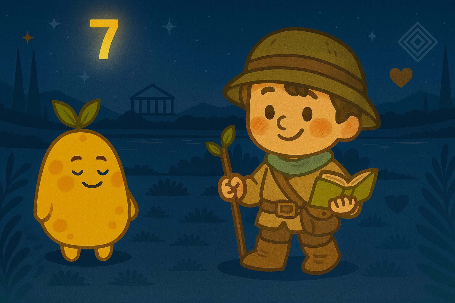 【数秘7 × BSCF-Q 冒険家】の性格・強み・才能の活かし方を徹底解説|その慎重さ、未知を制覇する羅針盤だと気づいていますか?