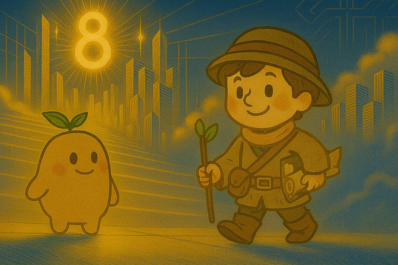 【数秘8 × BSCF-Q 冒険家】の性格・強み・才能の活かし方を徹底解説|その緻密な計画、なぜ冒険に出られないのですか?