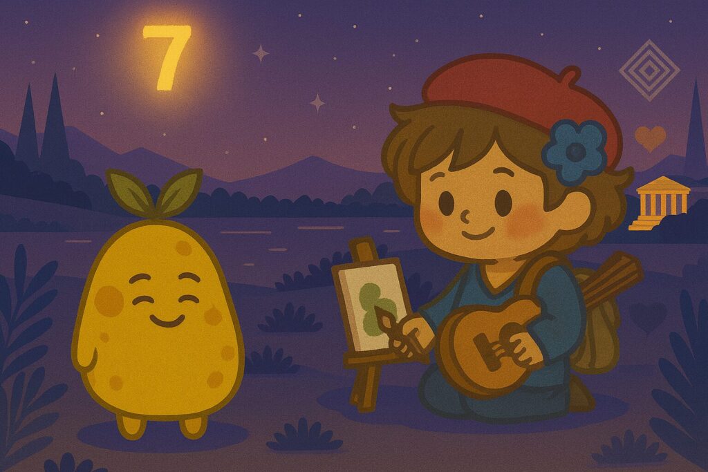 【数秘7 × BSTF-Q 芸術家】の性格・強み・才能の活かし方を徹底解説｜そのユニークな世界観、批判を恐れて心に隠したままにしていませんか？