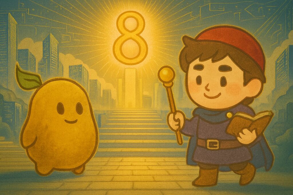 【数秘8 × BRCA-H 側近】の性格・強み・才能の活かし方を徹底解説｜その冷静沈着な実務能力は、リーダーを支える「王の右腕」では？