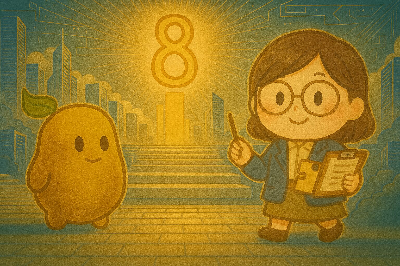 【数秘8 × BRLA-H 補佐官】の性格・強み・才能の活かし方を徹底解説|その完璧な仕事ぶりは、組織を動かす「信頼の要」ではありませんか?