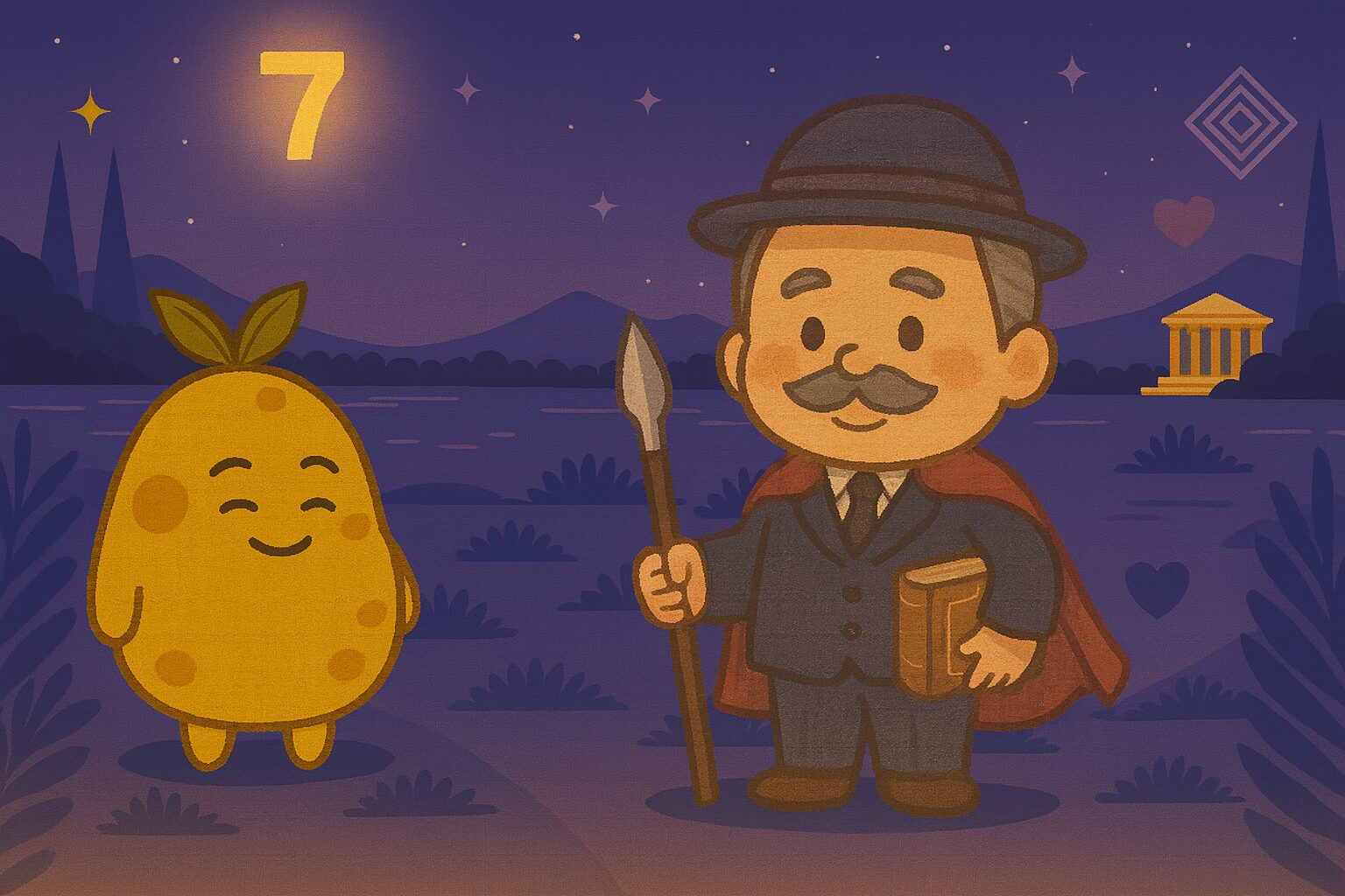 【数秘7 × ERTA-H 教父】の性格・強み・才能の活かし方を徹底解説｜その厳格な眼差しの裏に、ファミリーを守る深い愛がありませんか？