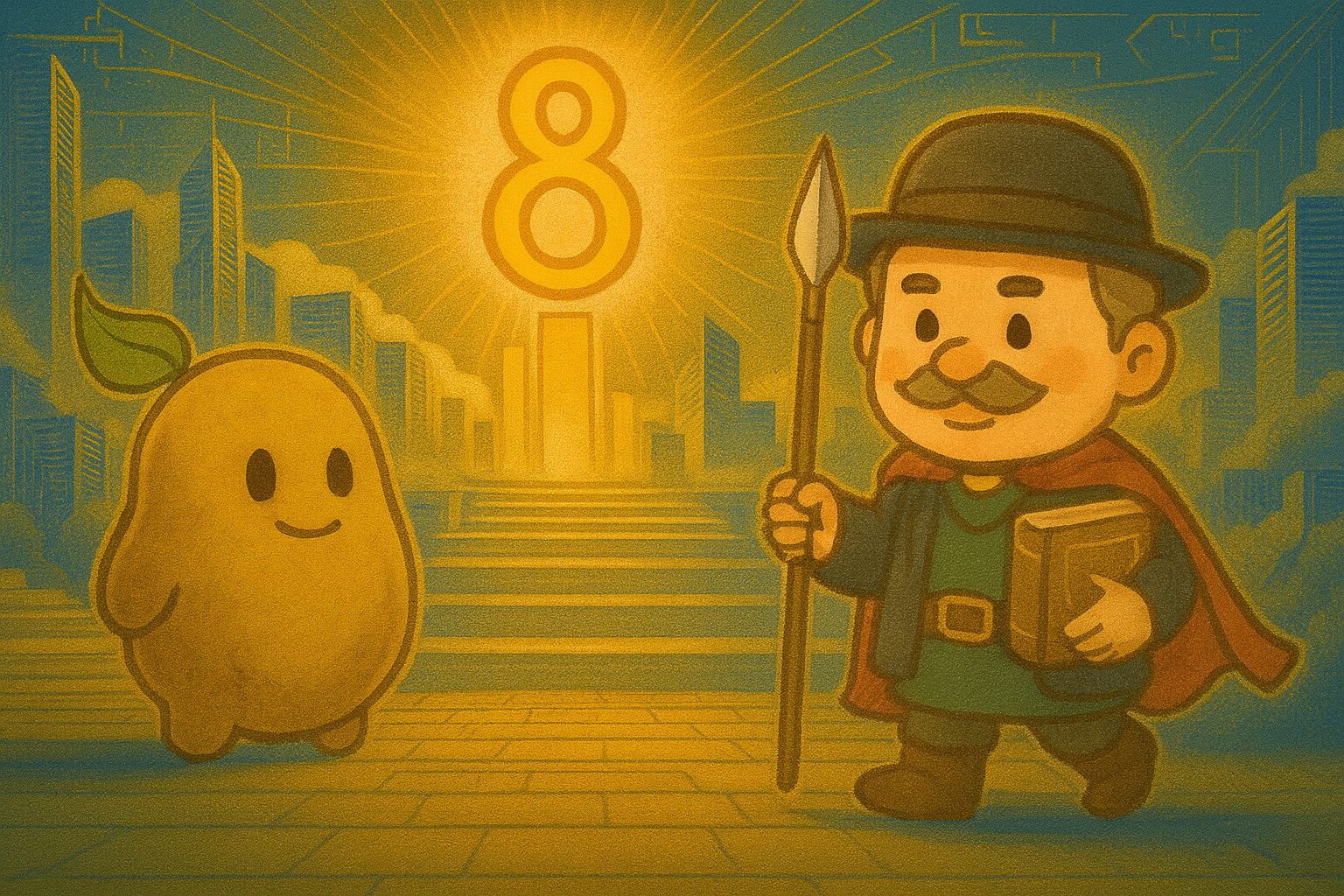 【数秘8 × ERTA-H 教父】の性格・強み・才能の活かし方を徹底解説｜その情に厚い厳格さの裏にある、ファミリーを守るための深い葛藤に気づいていますか？