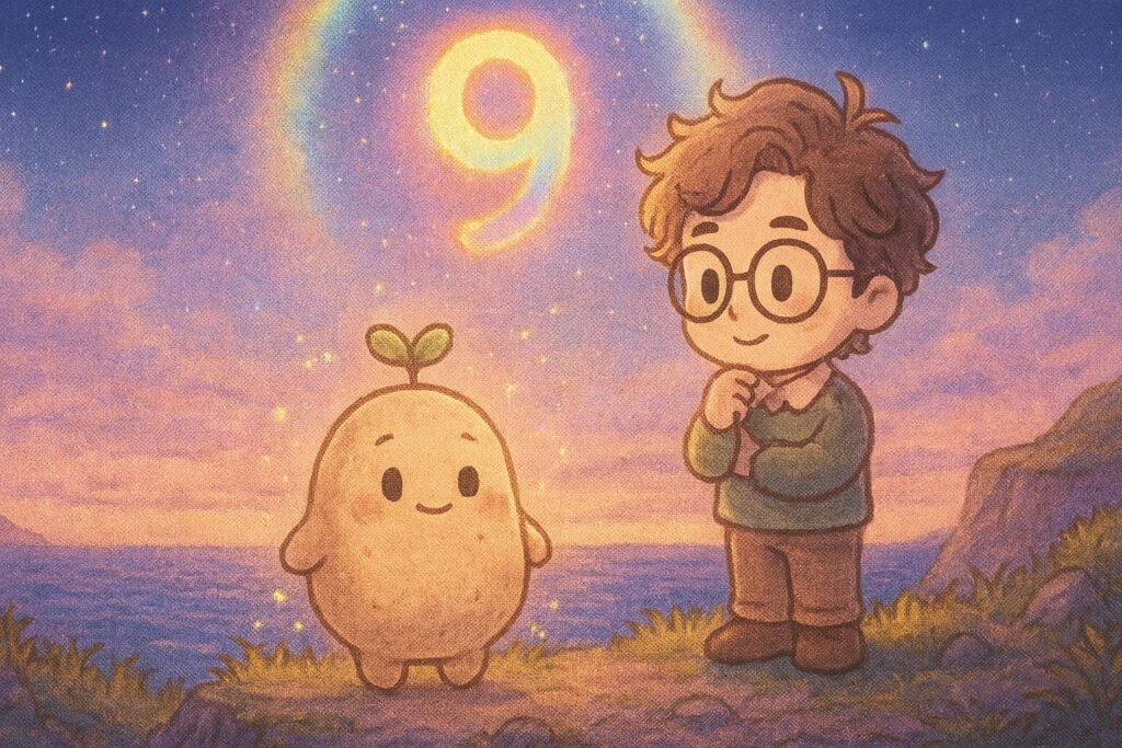 【数秘9 × BSLF-H 思索家】の性格・強み・才能の活かし方を徹底解説｜その冷静な分析は、どんな未来を見据えていますか？