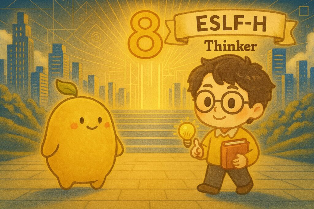 【数秘8 × ESLF-H 思想家】の性格・強み・才能の活かし方を徹底解説|その自信に満ちたリーダーシップ、未知の変化を恐れる本心に気づいていますか?