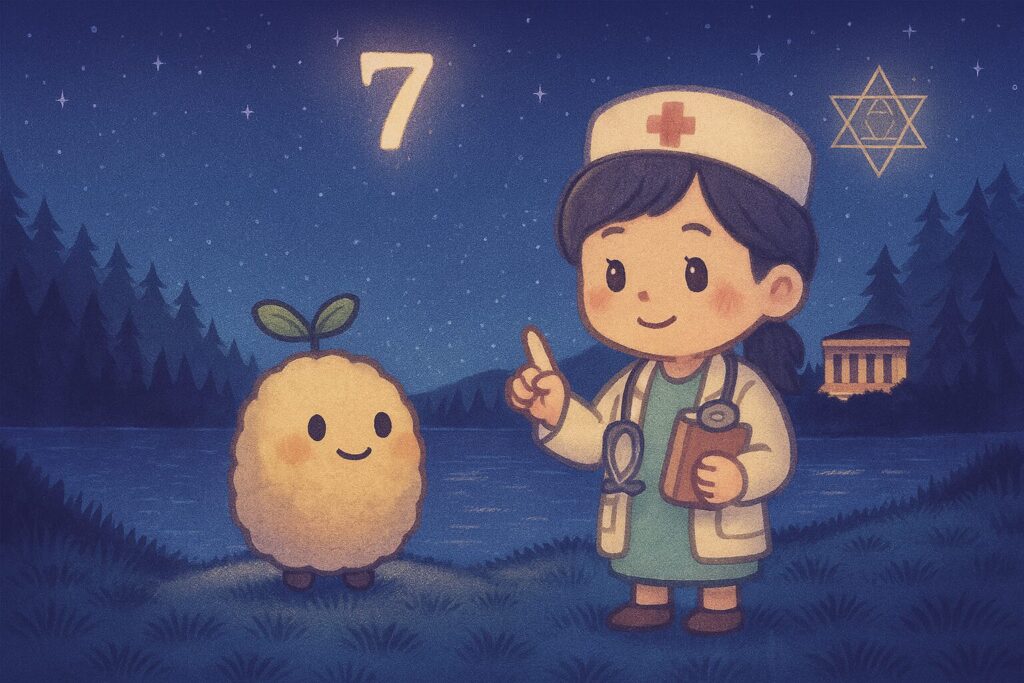 【数秘7 × BSTF-H 順応者】の性格・強み・才能の活かし方を徹底解説｜その実直さの裏にある、変化への抵抗感と鋭い気づきに気づいていますか？