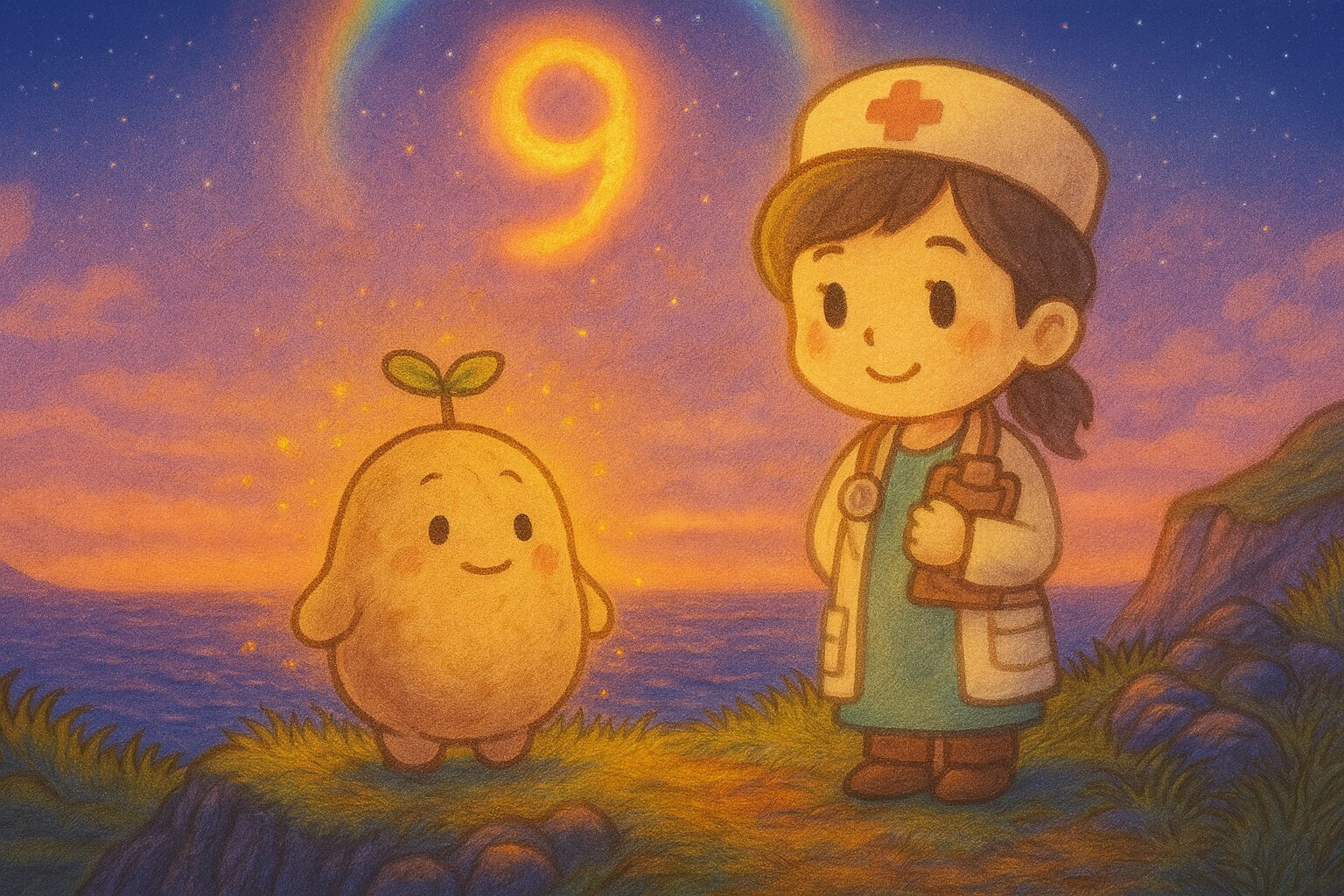 【数秘9 × BSTF-H 順応者】の性格・強み・才能の活かし方を徹底解説|その実直な瞳は、どんな秩序ある未来を守っていますか?