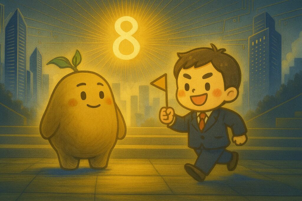 【数秘8 × BRCF-Q リーダー】の性格・強み・才能の活かし方を徹底解説｜その完璧な計画、外部からの予期せぬ変化にどう立ち向かいますか？