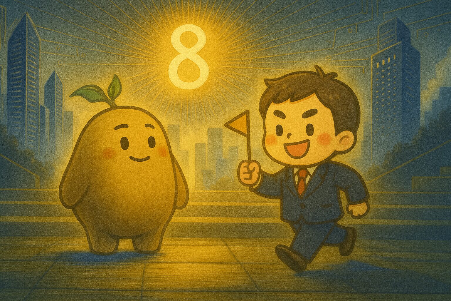 【数秘8 × BRCF-Q リーダー】の性格・強み・才能の活かし方を徹底解説|その完璧な計画、外部からの予期せぬ変化にどう立ち向かいますか?