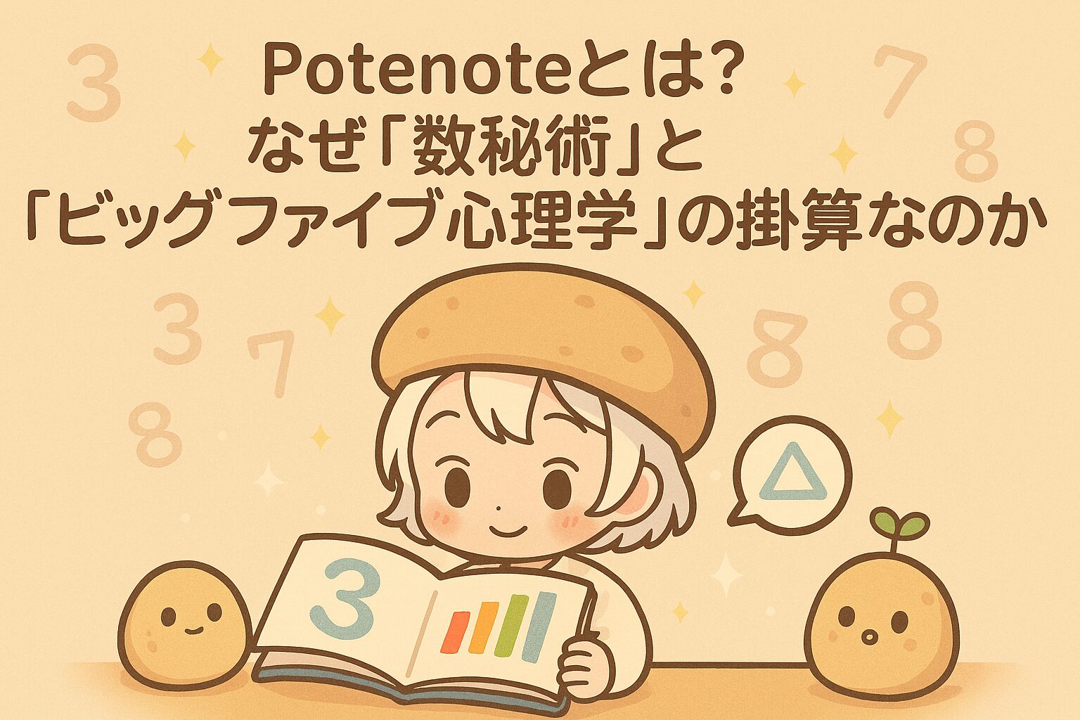 Potenoteとは？ なぜ「数秘術」と「ビッグファイブ心理学」の掛け算なのか
