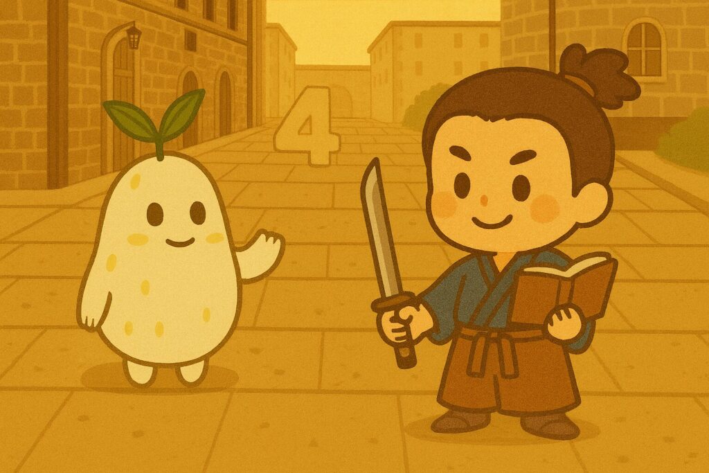 【数秘4 × BSCA-Q 義士】の性格・強み・才能の活かし方を徹底解説｜その穏やかな瞳は、チームを変える確かな「改善点」を見抜いていますか？