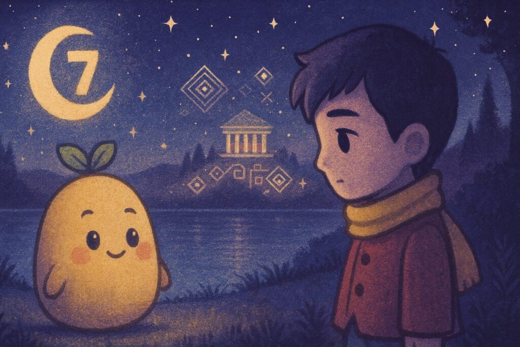 【数秘7 × BSLA-Q 主人公】の性格・強み・才能の活かし方を徹底解説｜その穏やかな知性が、チームを「安全な未来」へと導きます