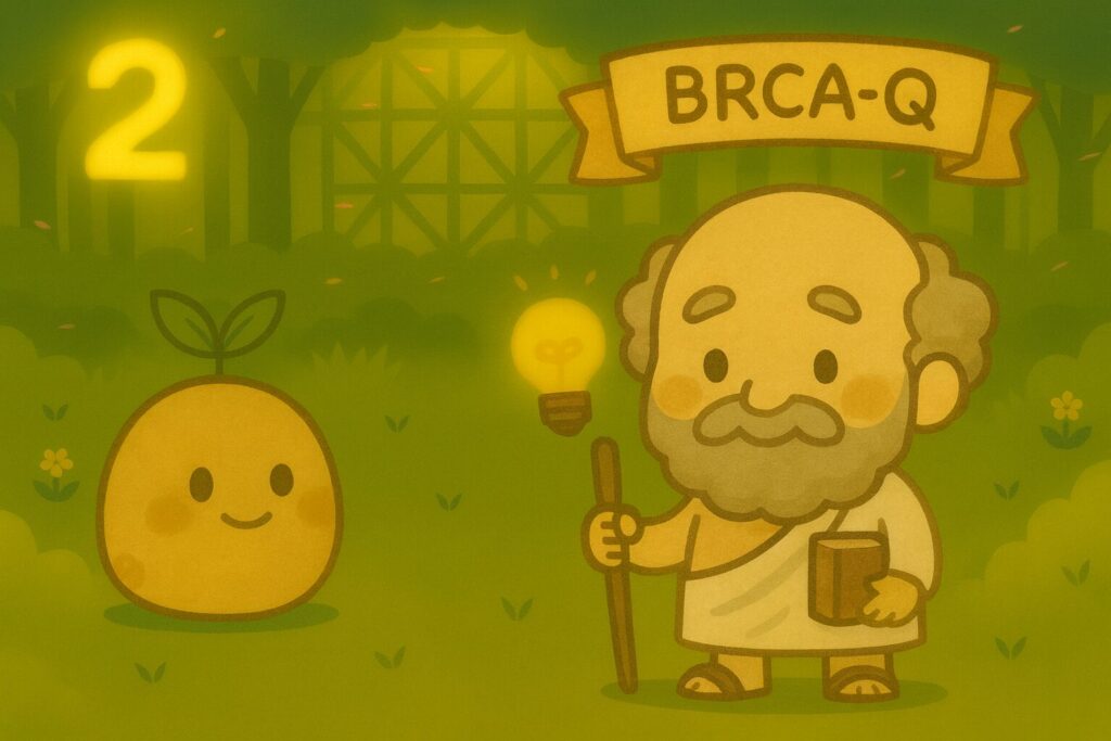 【数秘2 × BRCA-Q 哲人】の性格・強み・才能の活かし方を徹底解説｜「完璧な改善案」と「和を乱す恐れ」その葛藤に気づいていますか？