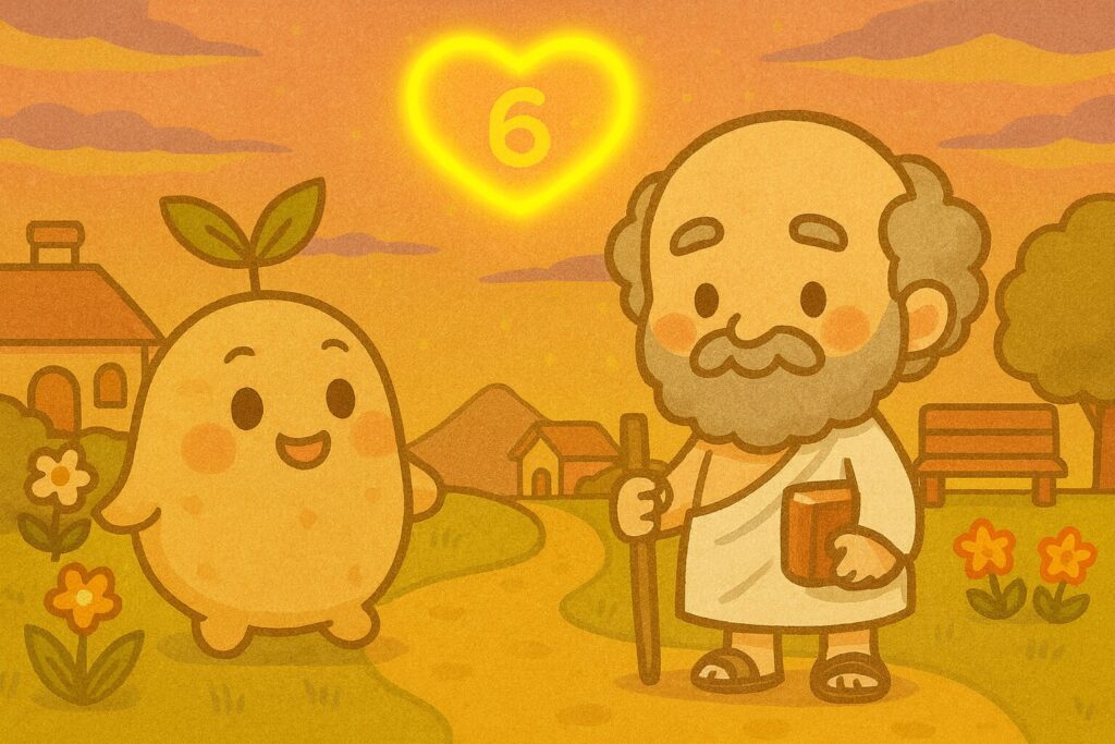 【数秘6 × BRCA-Q 哲人】の性格・強み・才能の活かし方を徹底解説｜その「完璧な改善策」、人間関係を恐れて胸に秘めていませんか？