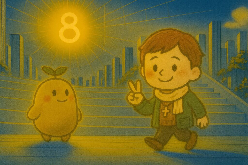 【数秘8 × BRLA-Q 調停者】の性格・強み・才能の活かし方を徹底解説｜その完璧なアイデア、「和を乱す」と恐れていませんか？