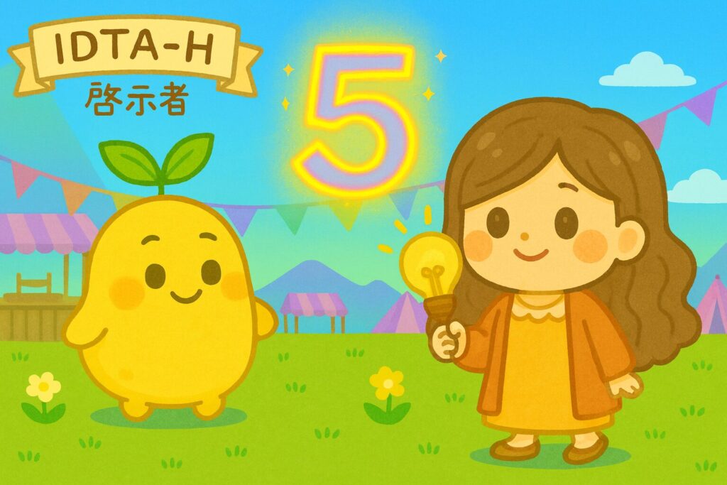 【数秘5 × IDTA-H 啓示者】の性格・強み・才能の活かし方を徹底解説｜その指摘、和を乱しそうで言えずにいませんか？