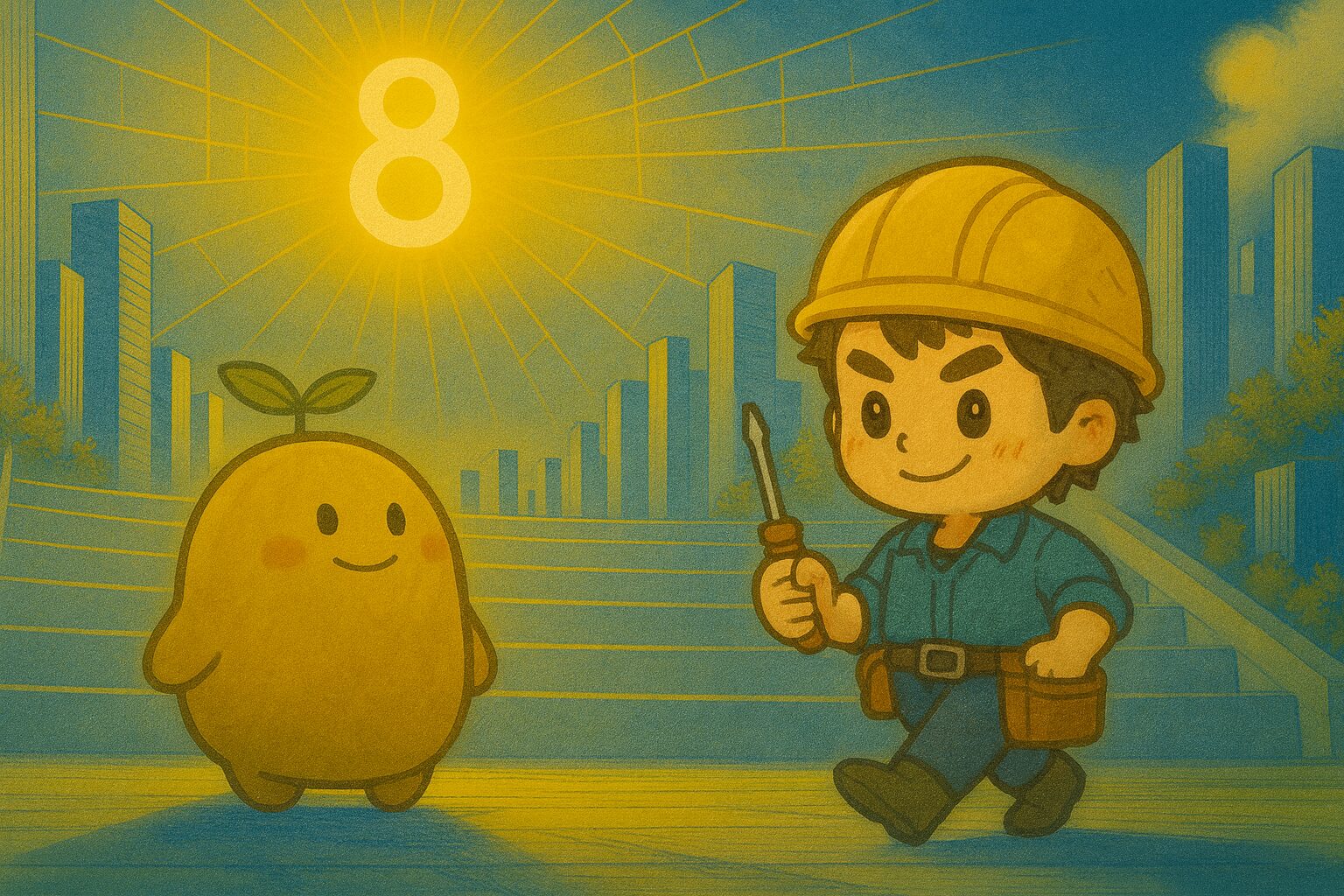 【数秘8 × BDCF-H 仕事人】の性格・強み・才能の活かし方を徹底解説｜その冷静な完璧さが、組織の「信頼」そのものになっていませんか？