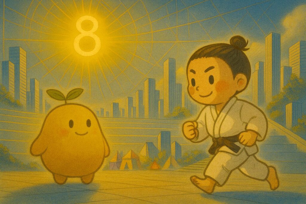 【数秘8 × IDTF-H 修練者】の性格・強み・才能の活かし方を徹底解説｜その「完璧」への渇望、極度の緊張の先にある才能では？