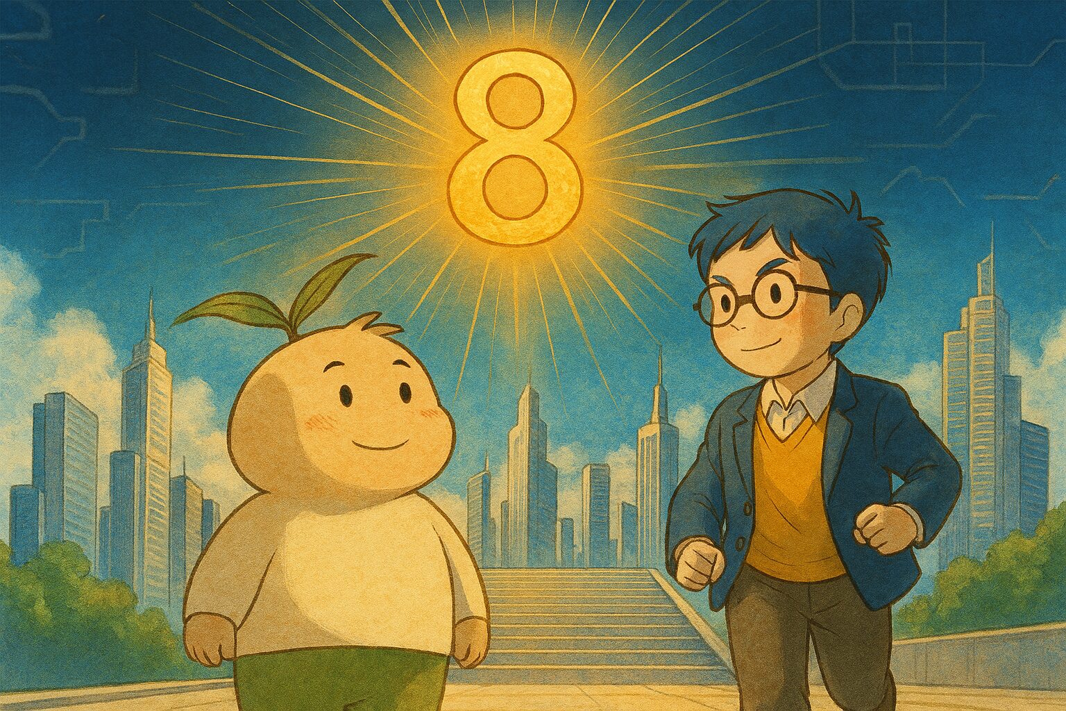 【数秘8 × IRLA-Q 参謀】の性格・強み・才能の活かし方を徹底解説｜その完璧な戦略、議論を避けるための「設計図」では？