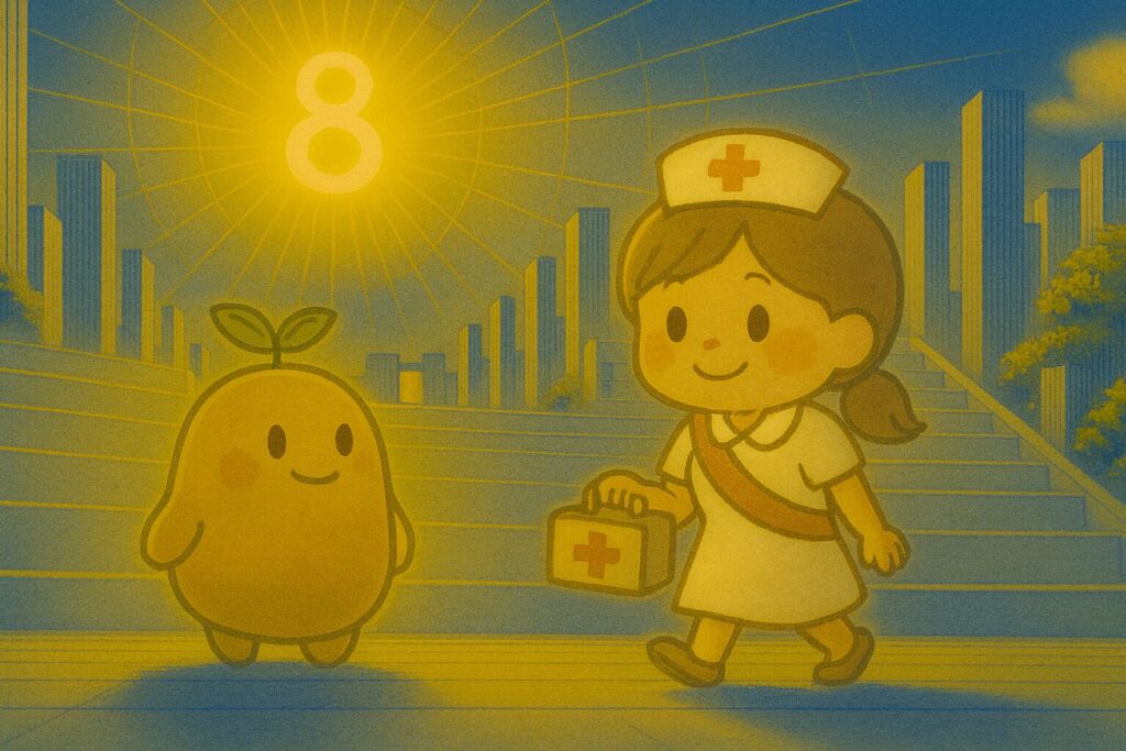 【数秘8 × BRTA-Q 救済者】の性格・強み・才能の活かし方を徹底解説｜その完璧な改善案、「混乱を招くかも」と不安になっていませんか？