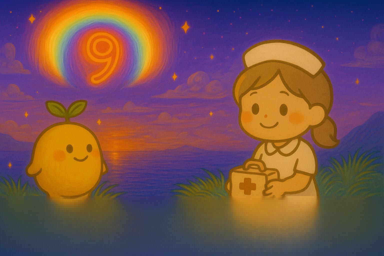 【数秘9 × BRTA-Q 救済者】の性格・強み・才能の活かし方を徹底解説｜「皆を助けたい善意」が「完璧への不安」を生む。その葛藤の答え。