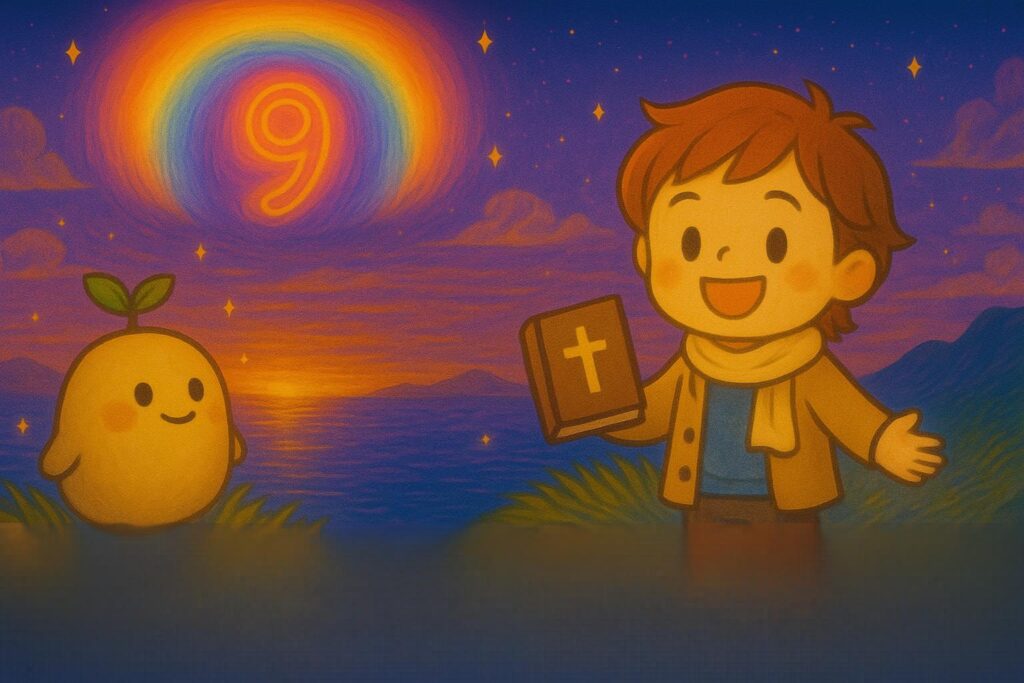 【数秘9 × ERTA-Q 伝道師】の性格・強み・才能の活かし方を徹底解説｜「情熱的な理想」が「失敗への不安」を生む。その葛藤の答え。